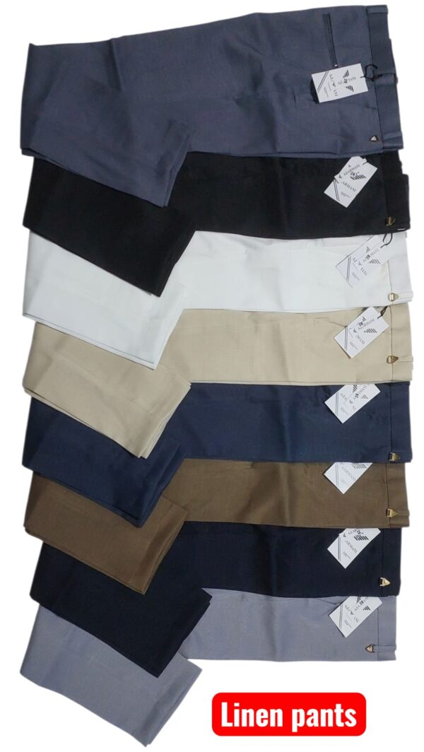 Rs320 linen japanese formal pants